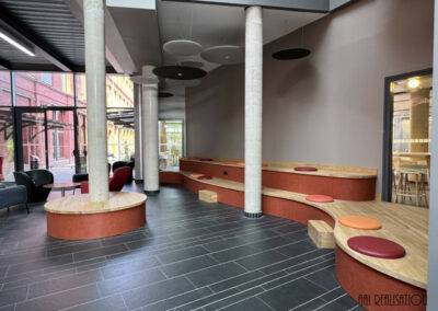 Espaces de travail motivants & flexibles ENPJJ (Roubaix)